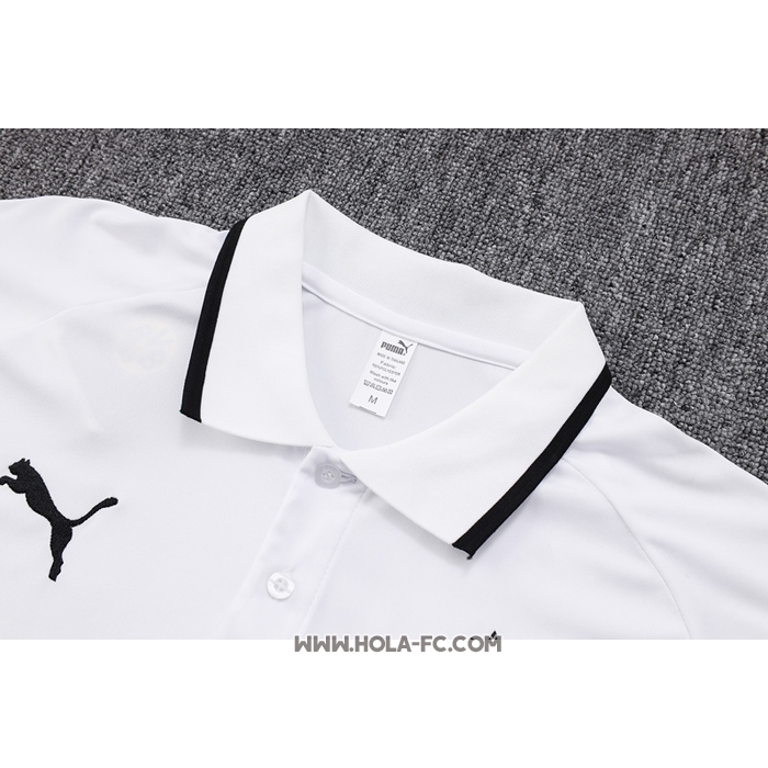 Camiseta Polo del Borussia Dortmund 2023-2024 Blanco